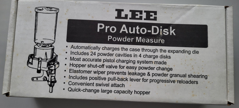 LEE Pro Auto-Disk Powder Measure +Extras – attēls 2