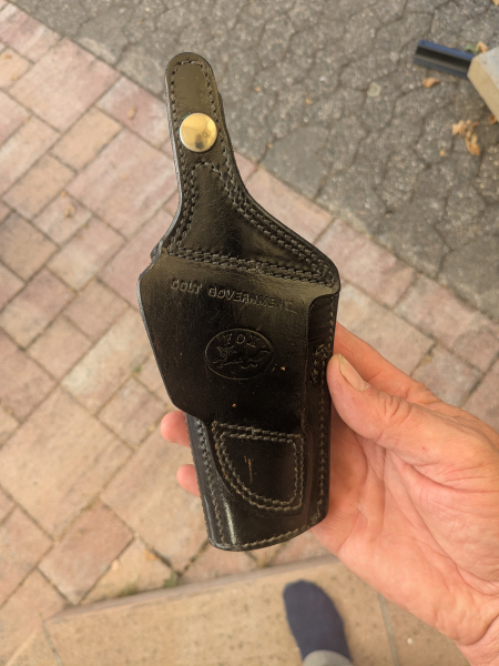 Holster Lederholster Government 1911 – Bild 3