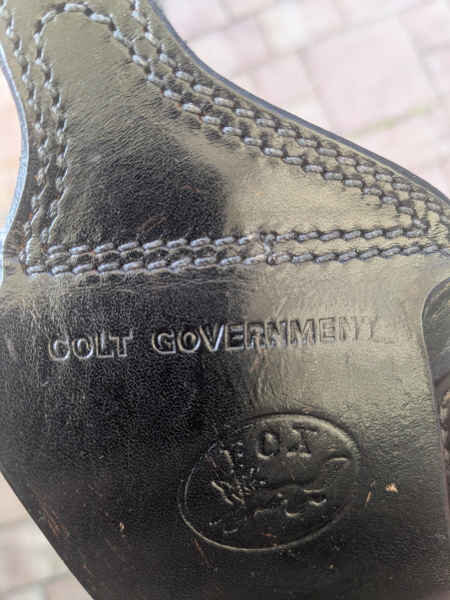 Holster Lederholster Government 1911 – Bild 2
