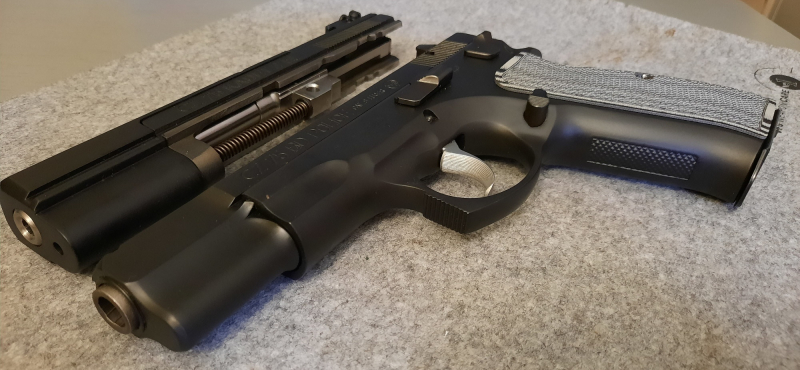 **NEUWARE** Halbautom.Pistole CZ 75 BD Police Kal. 9 mm Luger + WS Kadet Kal. .22lr – Bild 5