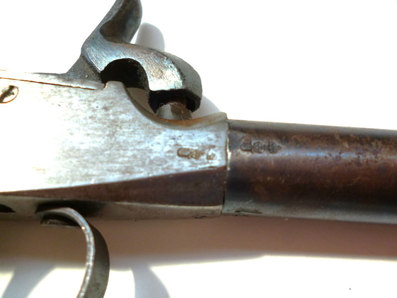 Pistole Vorderlader Perkussion Cal.44 Gießzange – Bild 2