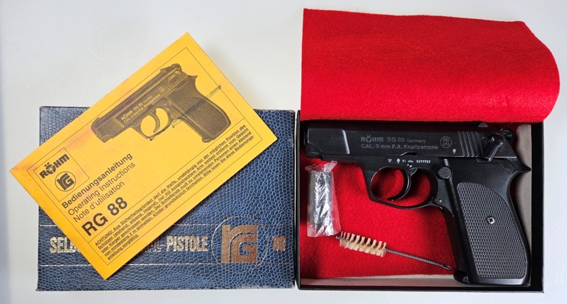 original Röhm, OVP, RG 88, 9mm P.A.K. – Bild 1
