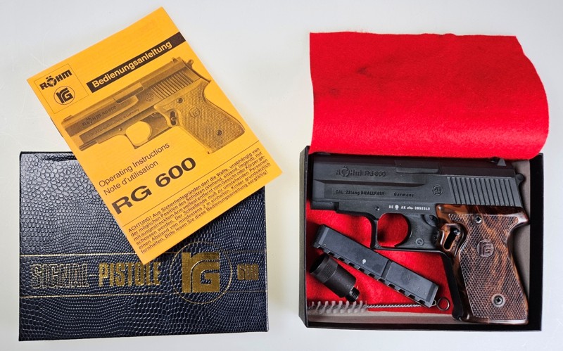 original RÖHM, OVP, RG 600, .22 lang Knall – Bild 1
