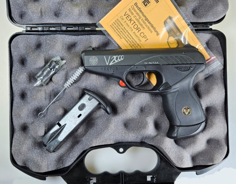 original RÖHM, OVP, VEKTOR V2000, 9mm P.A.K. – Bild 2