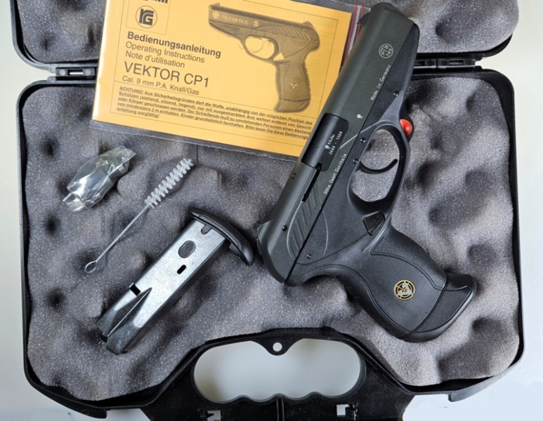 original RÖHM, OVP, VEKTOR V2000, 9mm P.A.K. – Bild 3