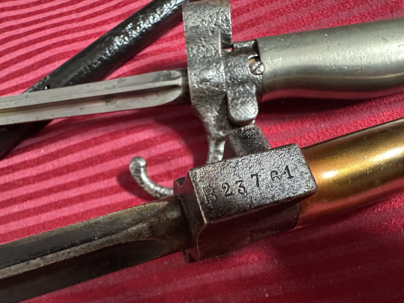 +++ 2 Mle.1886 Lebel -Bajonette - 1.& 2. Weltkrieg! – Bild 3