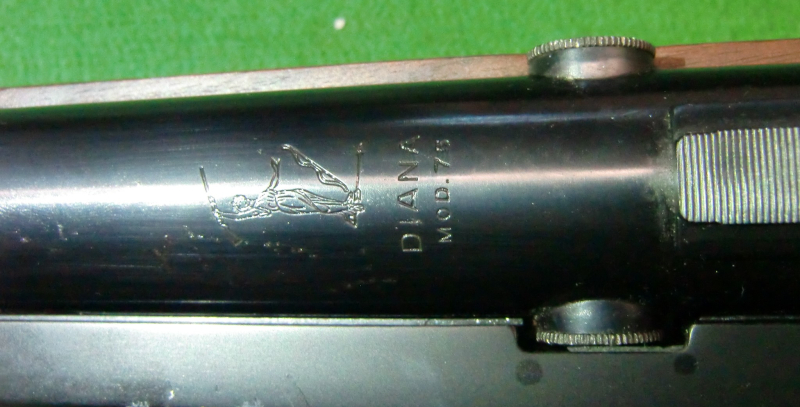 DIANA 75 prellschlagfreies Matchluftgewehr 4,5F BKA59***Linkssystem*** linker Schaft – Bild 5