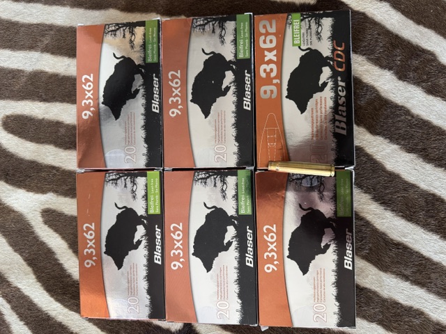 Norma 9,3x62 Hülsen (Blaser, Sauer, Mauser,CDC, Sako) – Bild 1