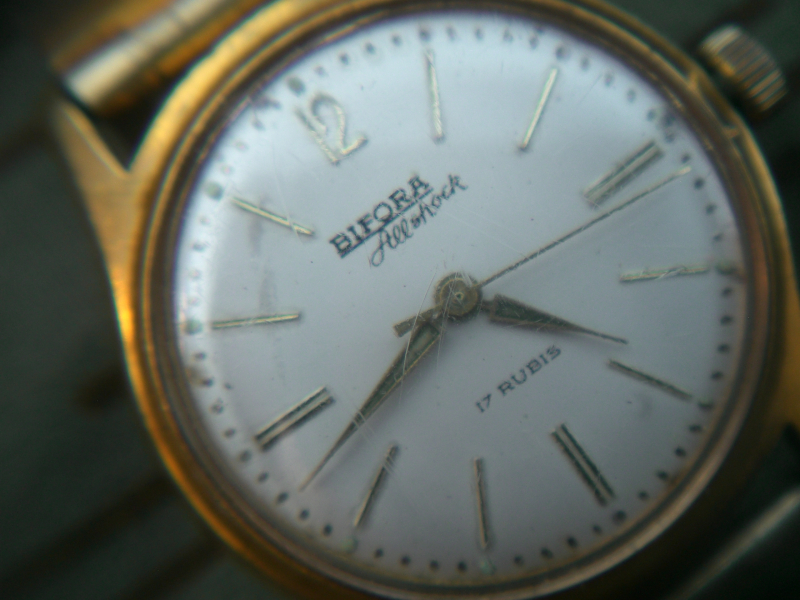 Vintage Armbanduhr BIFORA 1960er Jahre – Bild 2