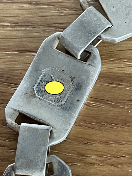 SS Totenkopfkette / Totenkopfarmband – Bild 6