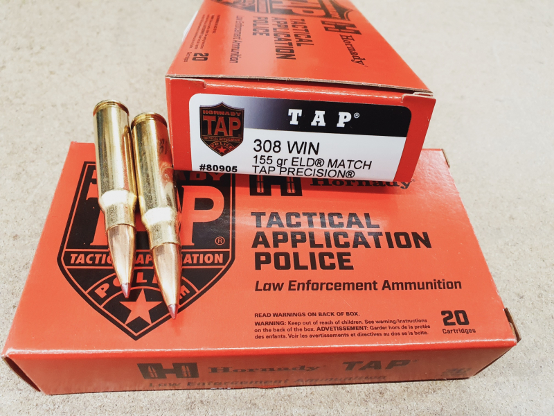 .308/155grs. ELD Match TAP Precision Hornady 200 stk. No. 80905 – Bild 1