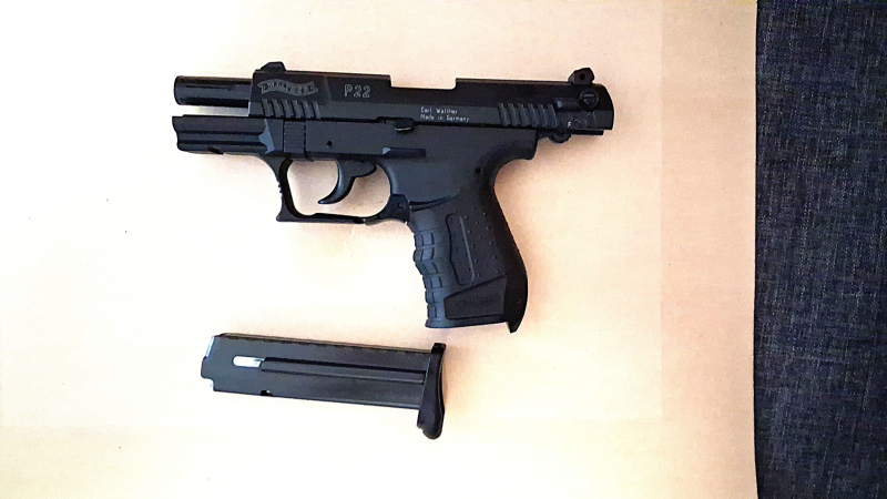 Walther P22, Cal.9mm P.A.K, Top Zustand Neuwertig – Bild 3