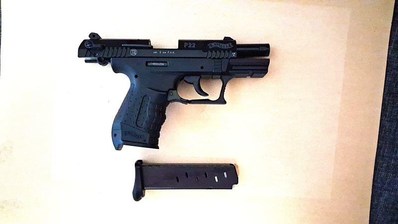 Walther P22, Cal.9mm P.A.K, Top Zustand Neuwertig – Bild 5