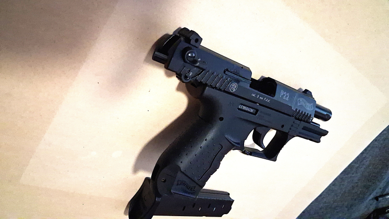 Walther P22, Cal.9mm P.A.K, Top Zustand Neuwertig – Bild 4