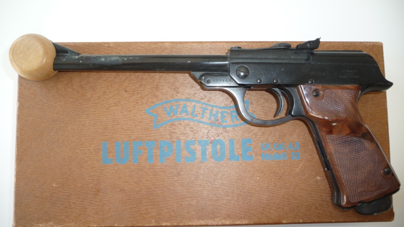 Walther LP53 Luftpistole (Baujahr ca. 1955) – Legendäres James-Bond-Modell im seltenen Komplettset m – Bild 4