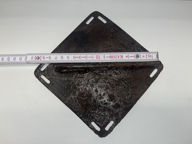 Sturmtruppe Stielhandgranate Sturmplatte I WK.Selten – Bild 3