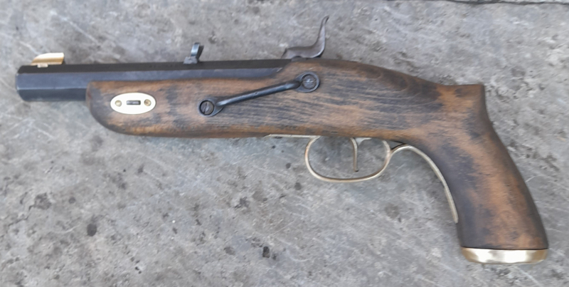 Perkussion Vorderlader Pistole in Cal. 54 mit Lade-Set – Bild 2