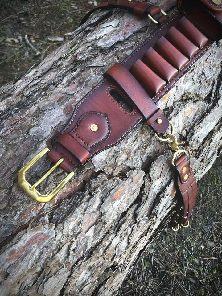 Patronengürtel Leder – attēls 5