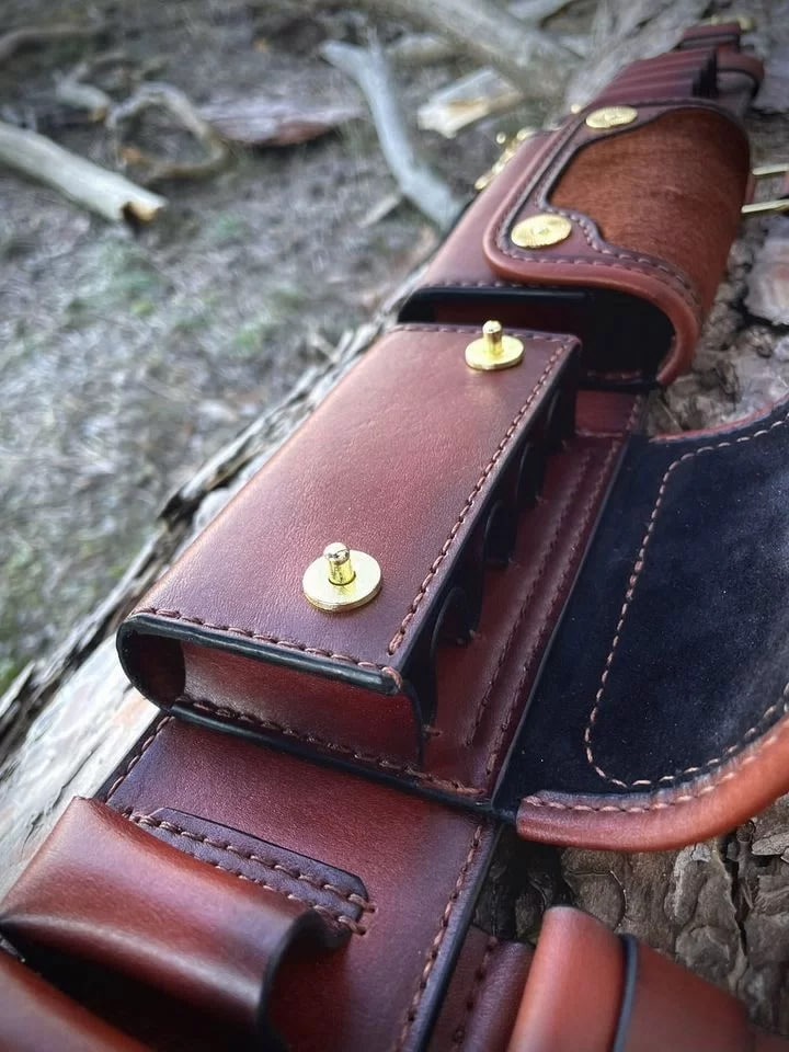 Patronengürtel Leder – attēls 6