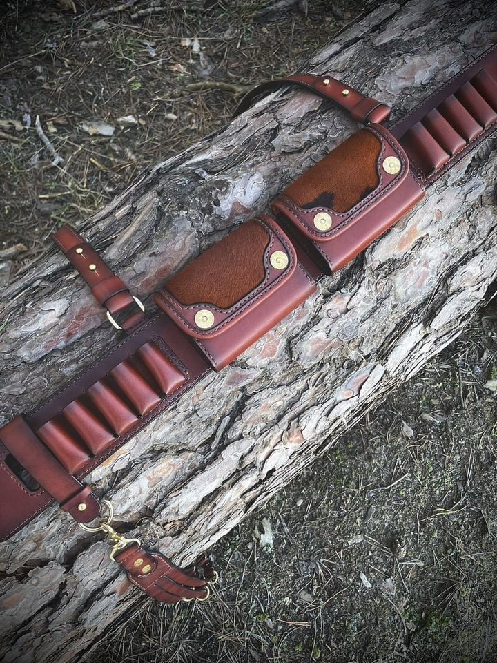Patronengürtel Leder – attēls 1