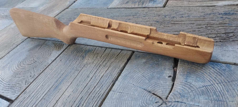 MP35 Bergmann Holz,schaft , kolben TOP Repro !!!!!!!! – afbeelding 1