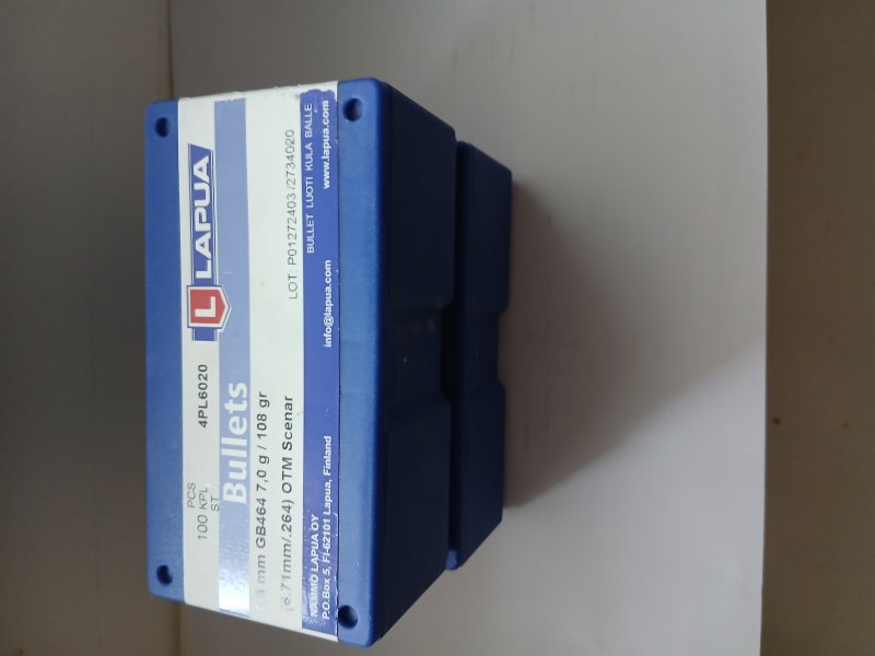 Lapua GB 464 Scenar – stampa 1