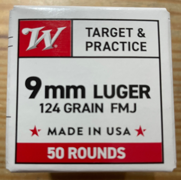 Munition Winchester 9mm 124gr – image 1