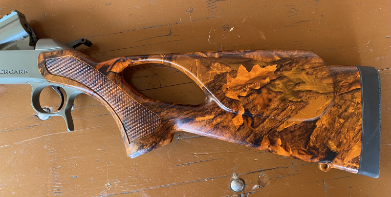 Einzelstück: Bergara BA 13 TD .223Rem orange Realtree Ceracote oliv 600g Abzugstuning – Bild 3
