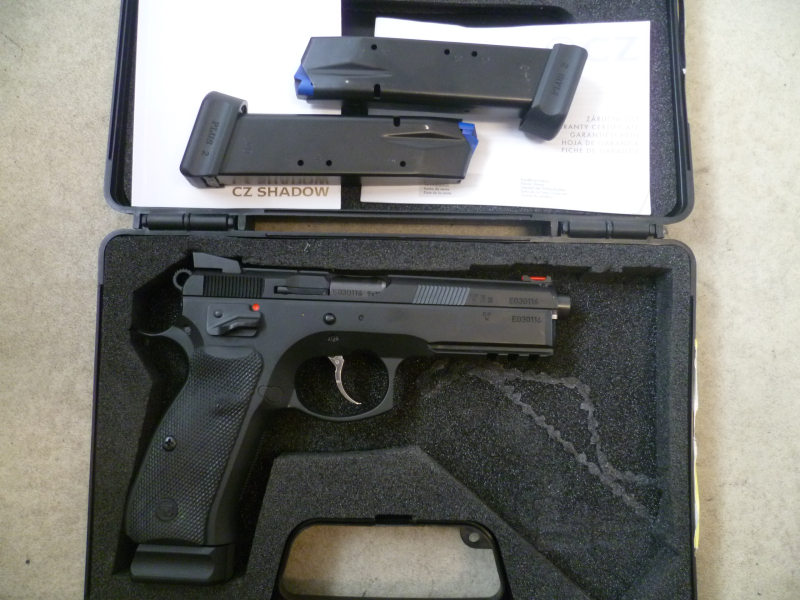Pistole CZ 75 SP-01 Shadow 9mm Luger – Bild 1
