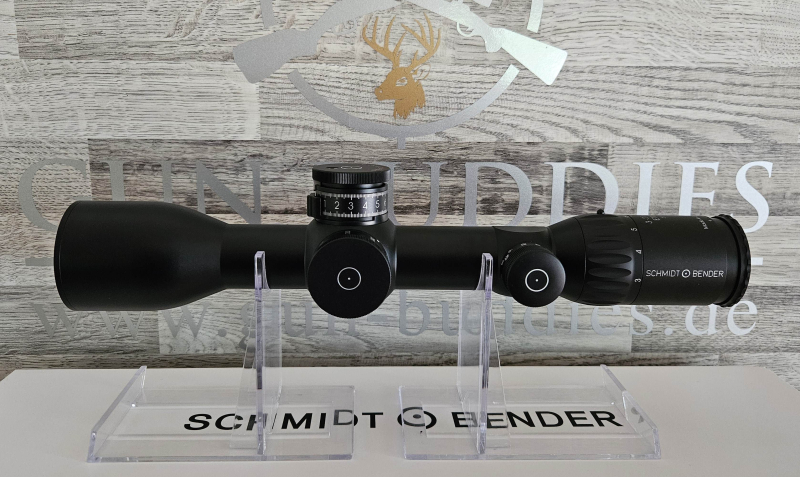 Neuware vom Fachhandel - Schmidt & Bender EXOS 3-21x50 Absehen D7 mit Leuchtpunkt + ASV ST II-B LT – Bild 2