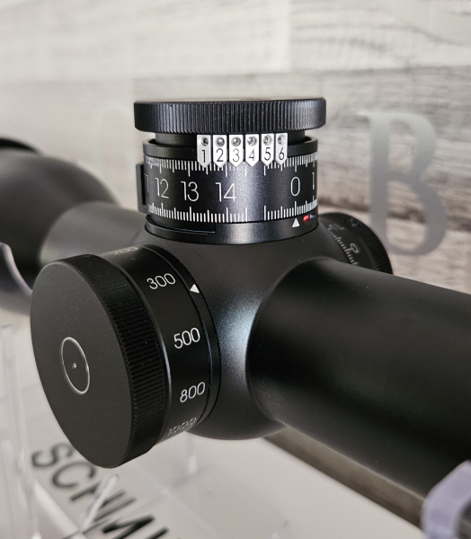 Neuware vom Fachhandel - Schmidt & Bender EXOS 3-21x50 Absehen D7 mit Leuchtpunkt + ASV ST II-B LT – Bild 4