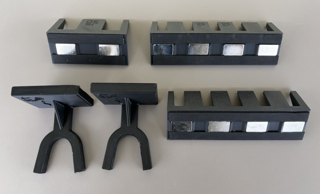 Magnet Halter für Langwaffe und Magazine Kurzwaffe und KK Waffen – Bild 2