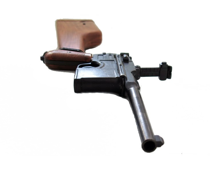 MAUSER C96 Modellwaffe (Denix)mIt Anschlagkasten – slika 4