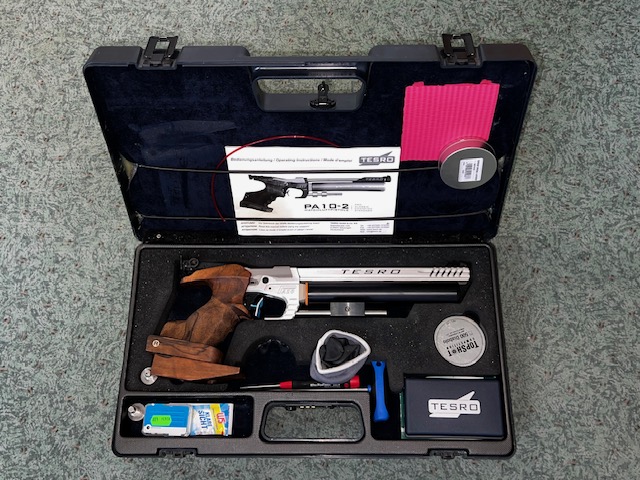 Luftpistole Tesro PA 10-2 Matchluftpistole 4,5mm Neupreis 1.400 Euro – Bild 2