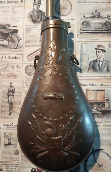 Pulverflasche US Motiv ( Replika ) – bilde 1