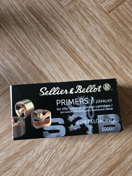 1.000 x Sellier Bellot, SR Zündhütchen – Bild 2