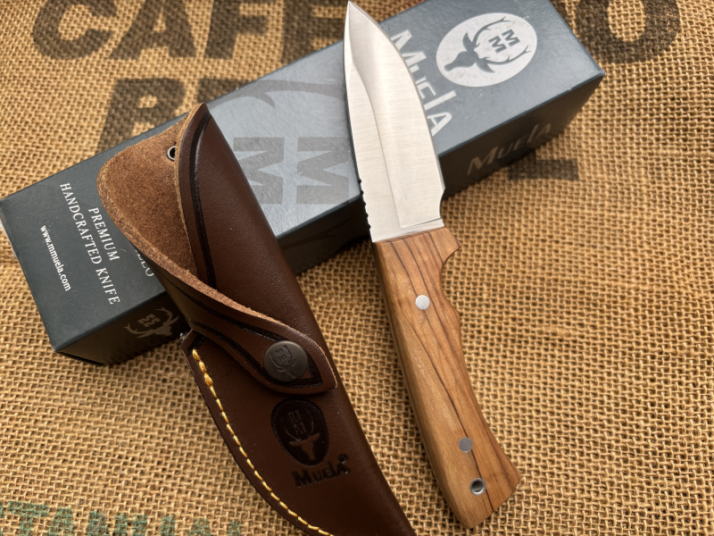Muela Rhino 100L Messer. Feststehendes Outdoormesser. – Bild 2