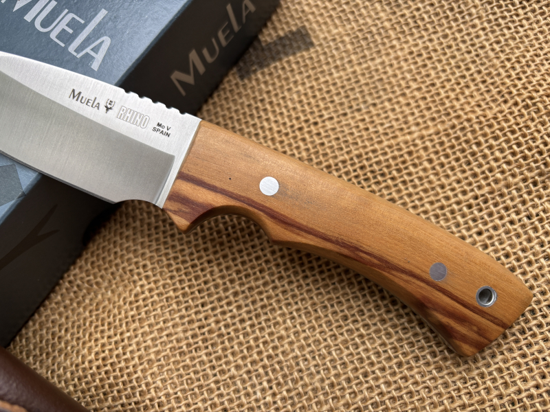 Muela Rhino 100L Messer. Feststehendes Outdoormesser. – Bild 3