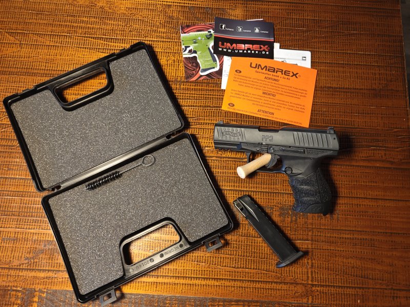 UMAREX Walther PPQ M2 Black cal.9mm P.A.K. – Bild 1