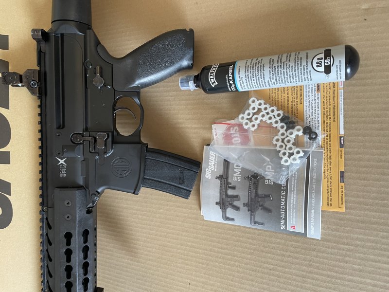 Sig Sauer MCX black CO2 Diabolo inkl. Zubehör – neuwertig. – Bild 3