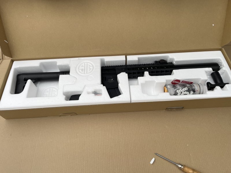 Sig Sauer MCX black CO2 Diabolo inkl. Zubehör – neuwertig. – Bild 4