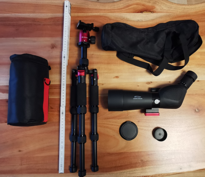 Spektiv Danubia + Stativ – imagen 1