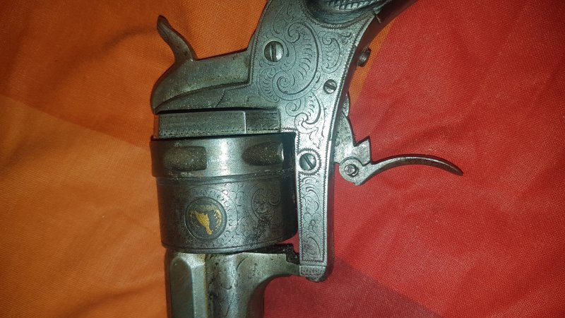 Antique revolver Lefaucheux with markings – Bild 4