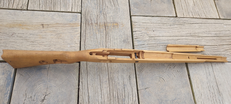 GewehrSchäft, Mauser K98 , kolben frühe Art des BeschlagensTOP Repro !!! – Bild 3