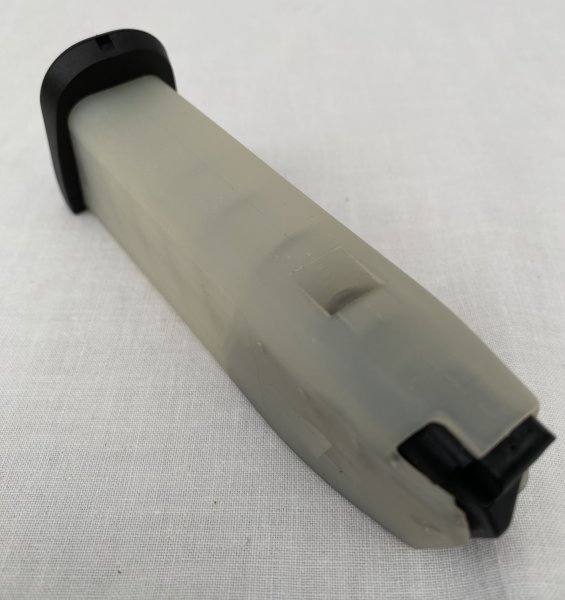 Original Heckler & Koch P8 / USP Magazin transparent 9x19 mm 15 Patronen – Bild 2