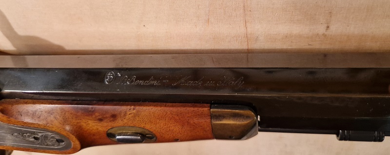 Vorderladerpistole Hawken Bondini Made in Italy Kal. 45 mit Wechsellauf TOP!!! – Bild 4