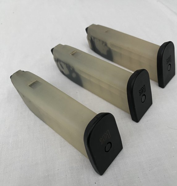 3 Original Heckler & Koch P8 / USP Magazine, sehr guter Zustand – Bild 2