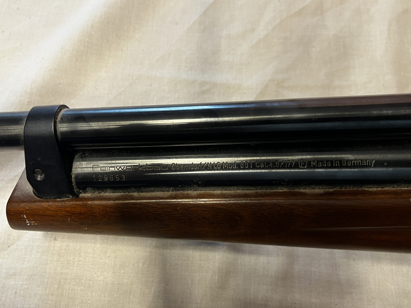Feinwerkbau 601 + Haenel 303 Luftgewehr-Konvolut, Diopter, Koffer, Zubehör – Bild 2