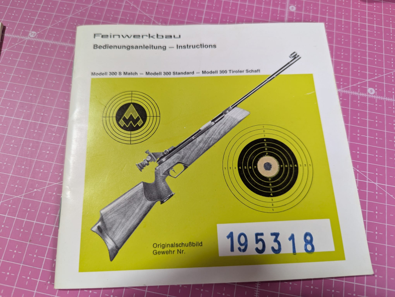 Feinwerkbau Modell 300S – obrázek 3