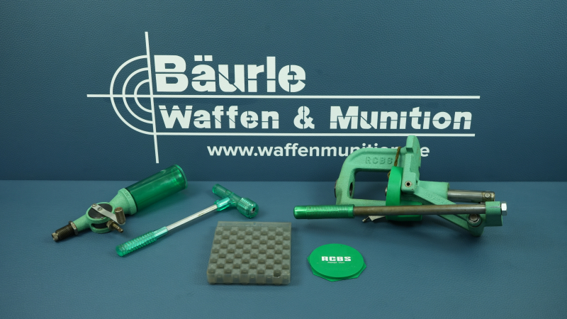 Wiederlader Starterset mit RCBS Presse, RCBS Pulverdosierer und Weiteres; Lyman; Kein Lee – Bild 1